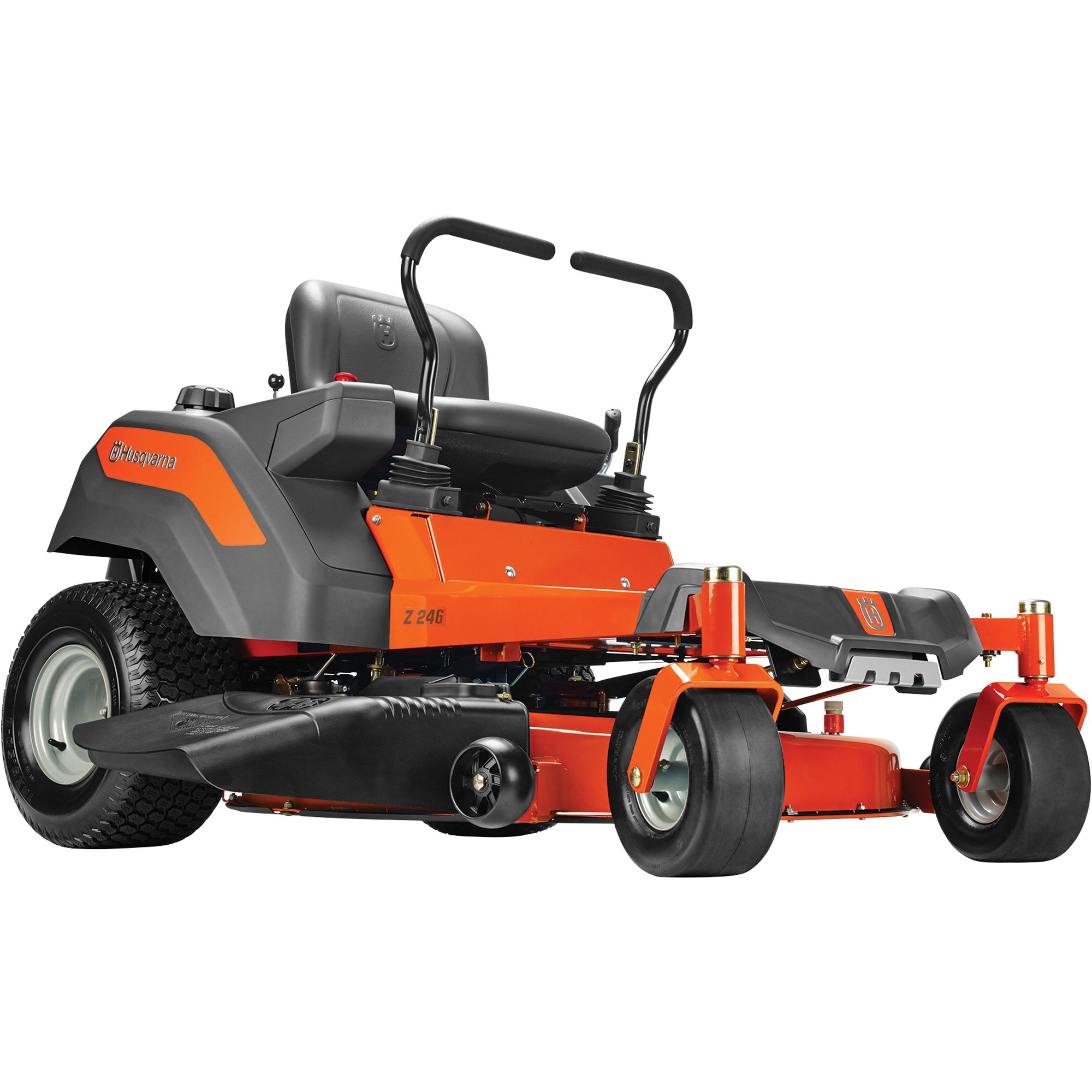 Husqvarna ReadyStart Zero-Turn Mower — 20 HP Briggs & Stratton Endurance Engine with Ready Start, 46in. Cutting Deck, Model# Z246